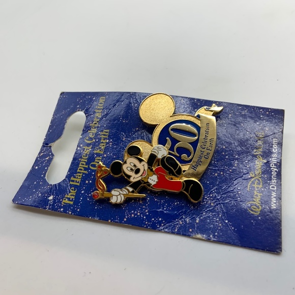Disney Walt Disney World Mickey Mouse 50 Happiest Celebration on Earth Pin - Picture 9 of 9
